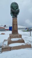 Hammerfest - Struve-Säule (Meridian-Monument)