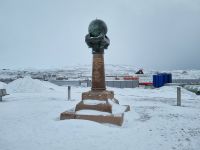 Hammerfest - Struve-Säule (Meridian-Monument) 