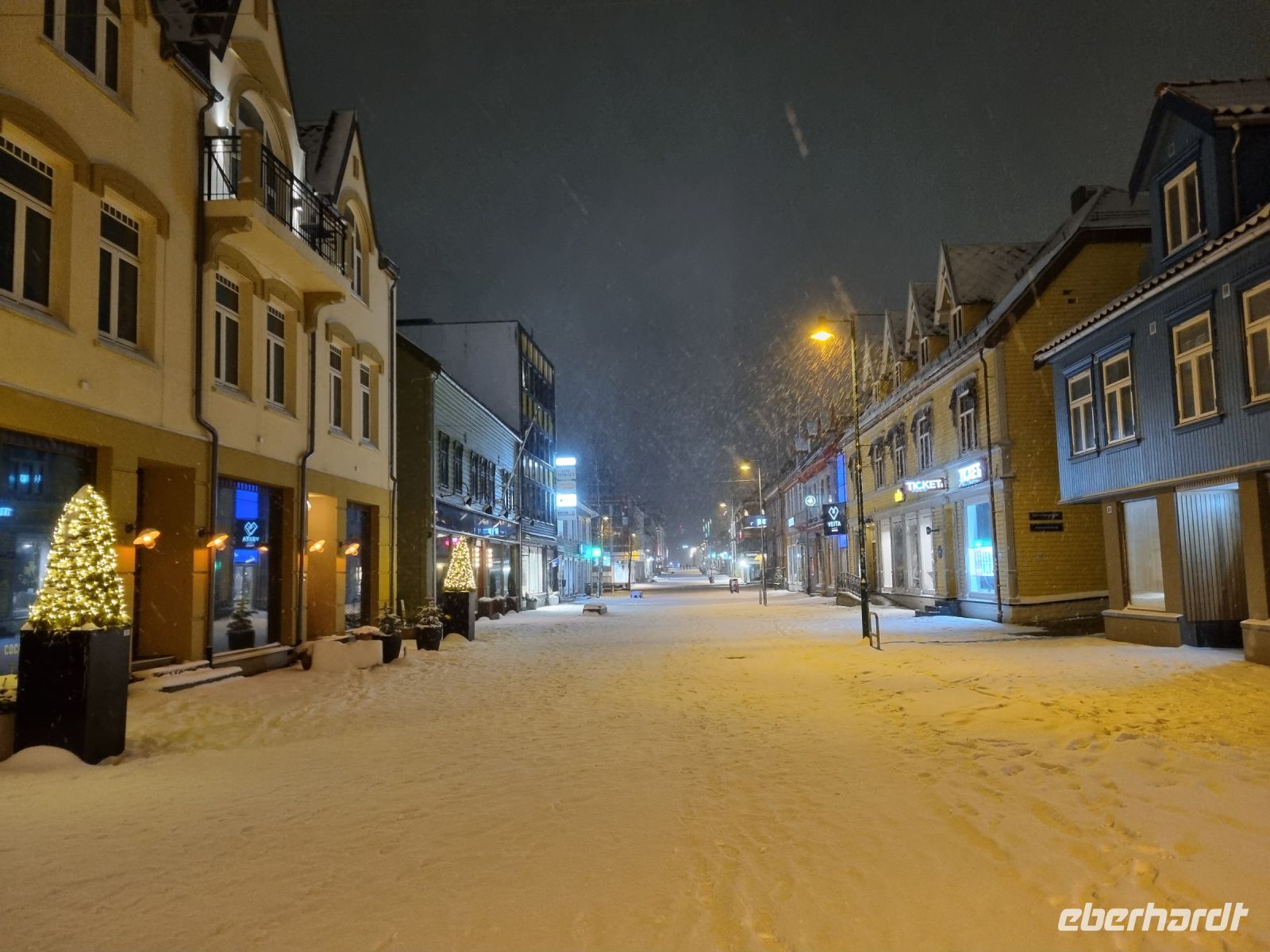 Tromsø bei Nacht...