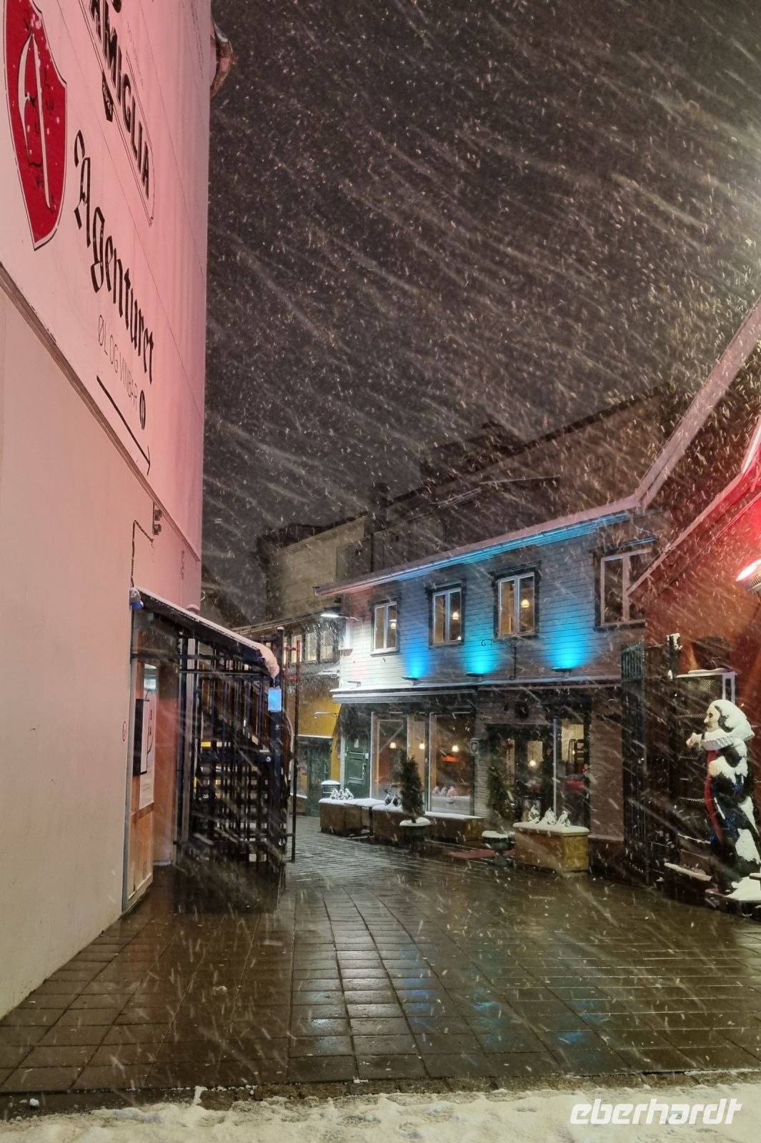 Tromsø bei Nacht...