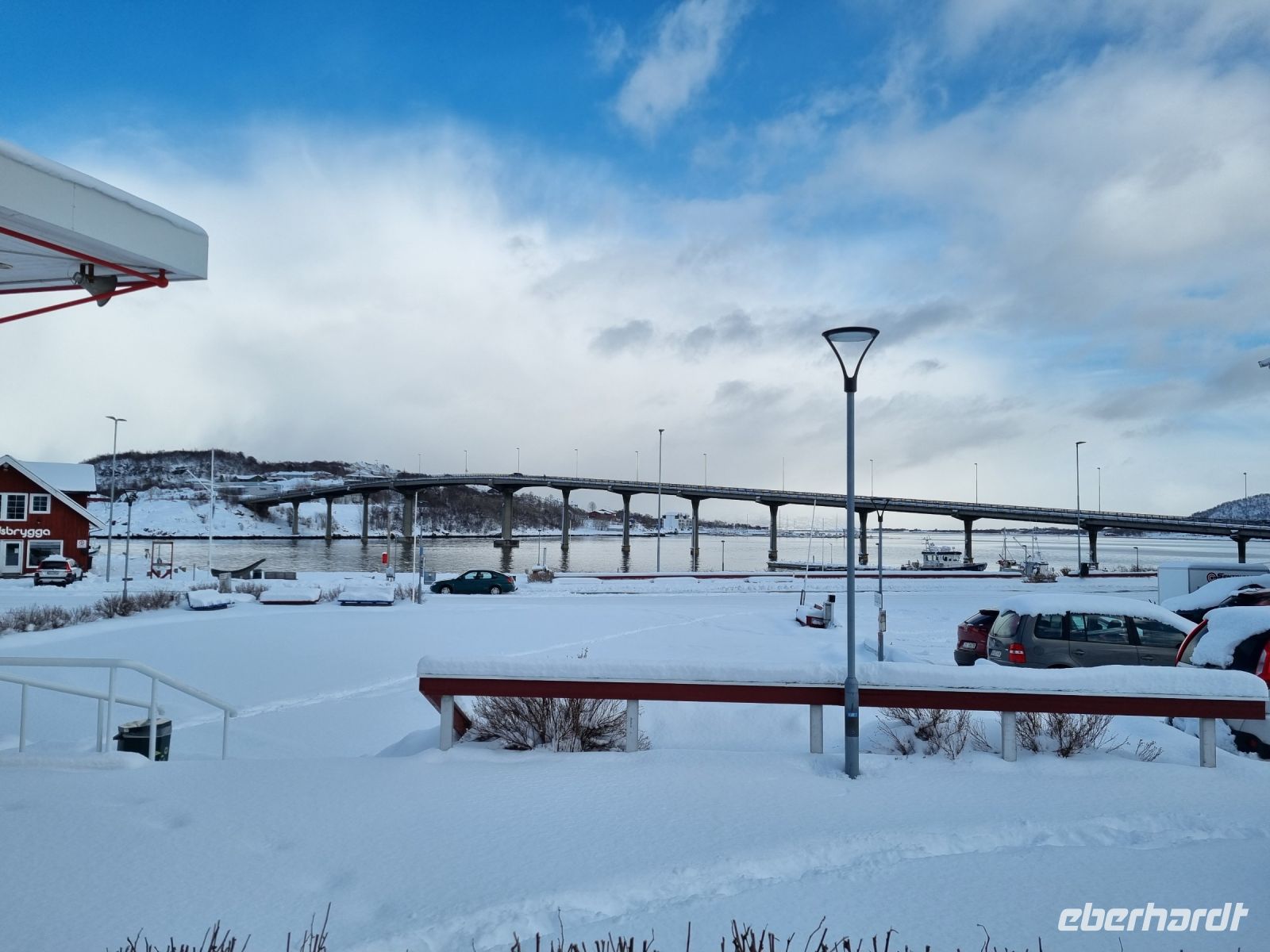 Stokmarknes (Vesterålen) - Børøya-Brücke