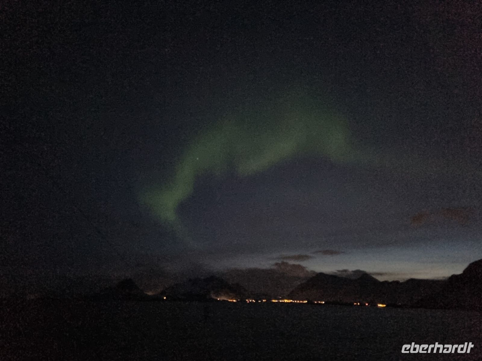 Nordlichter nahe der Lofoten...