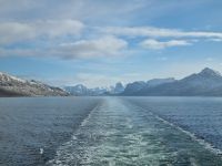 ...unterwegs zwischen Ørnes und Nesna... (kurz vor Überquerung des Polarkreises) 