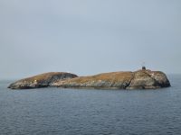 Insel Vikingen - Überquerung des Polarkreises auf 66,5 Grad nördlicher Breite