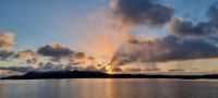 Helgelandküste - Sonnenuntergang zwischen Brønnøysund und Rørvik