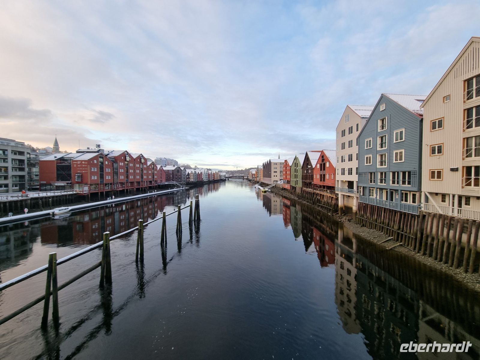 Morgenspaziergang in Trondheim 