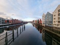 Morgenspaziergang in Trondheim 