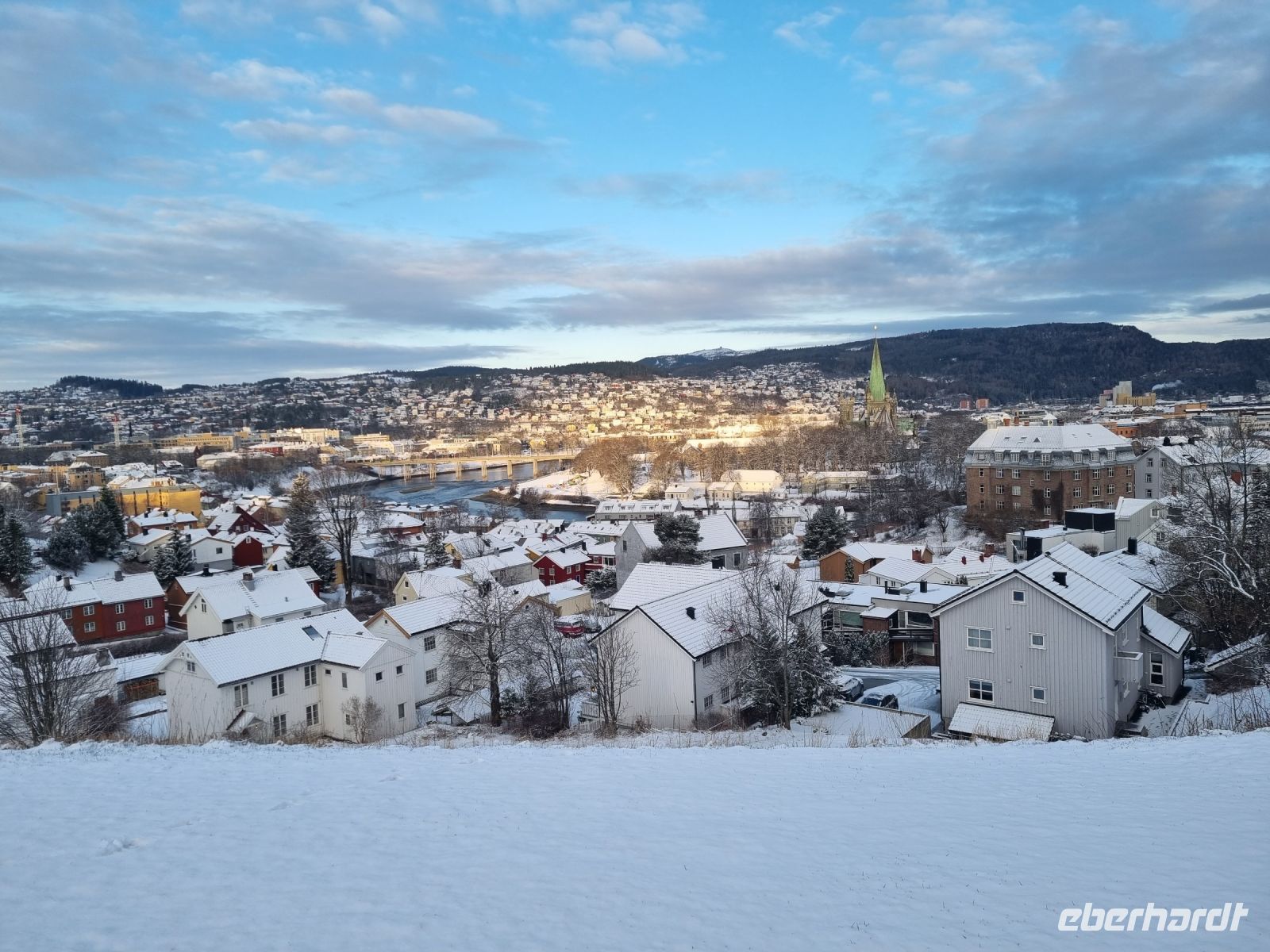 Morgenspaziergang in Trondheim 