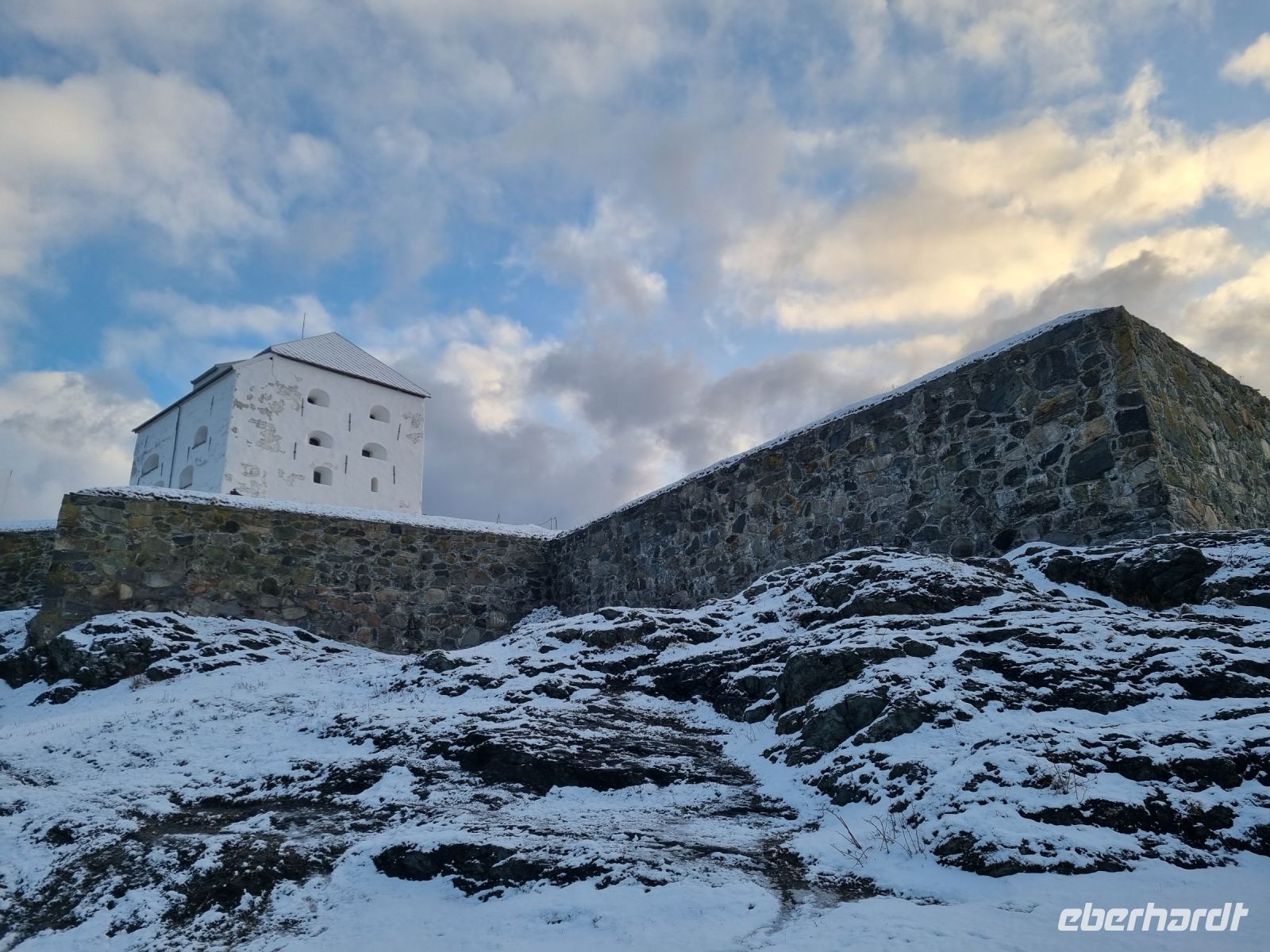 Morgenspaziergang in Trondheim - Festung Kristiansten 