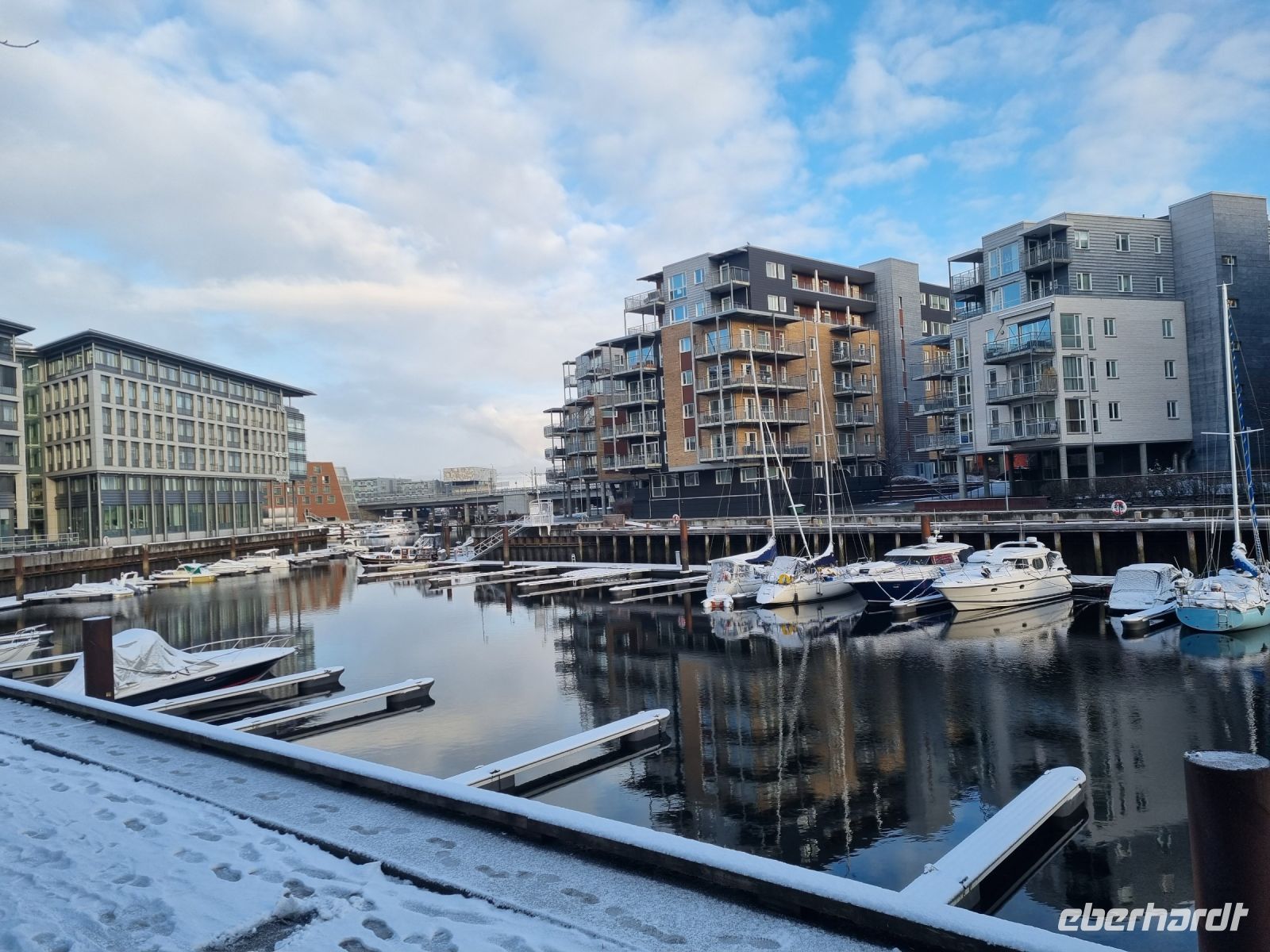 Morgenspaziergang in Trondheim 