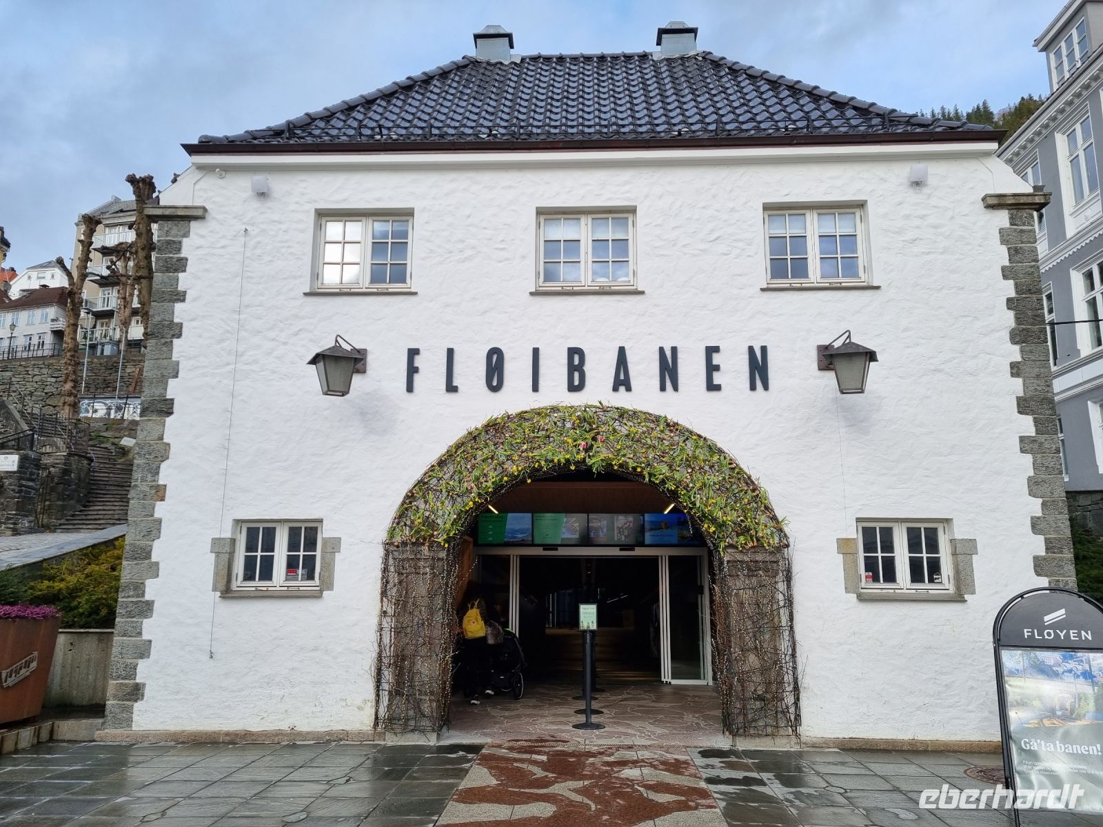 Bergen - Talstation der Fløibahn