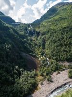 Blick aus der Flambahn