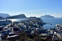 Ålesund - Aufstieg zum Hausberg Aksla