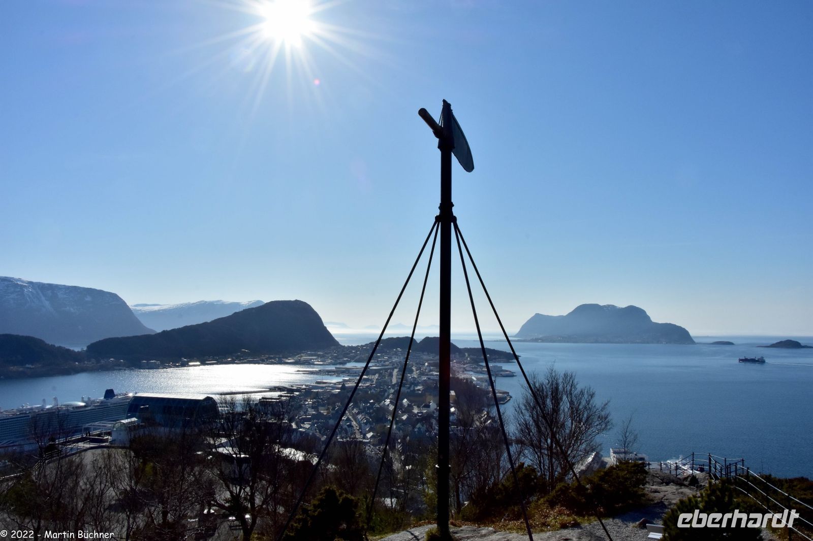 Ålesund - Aufstieg zum Hausberg Aksla