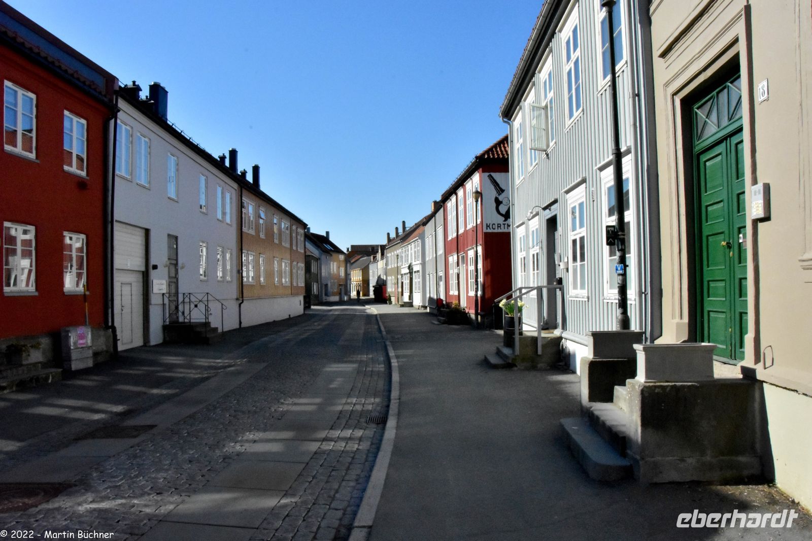 Hurtigruten - MS Polarlys - Trondheim - Stadtteil Bakklandet