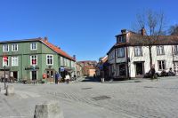 Hurtigruten - MS Polarlys - Trondheim - Stadtteil Bakklandet