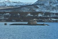 Hurtigruten - MS Polarlys - Tromsø (Besuch eines NATO U-Bootes)