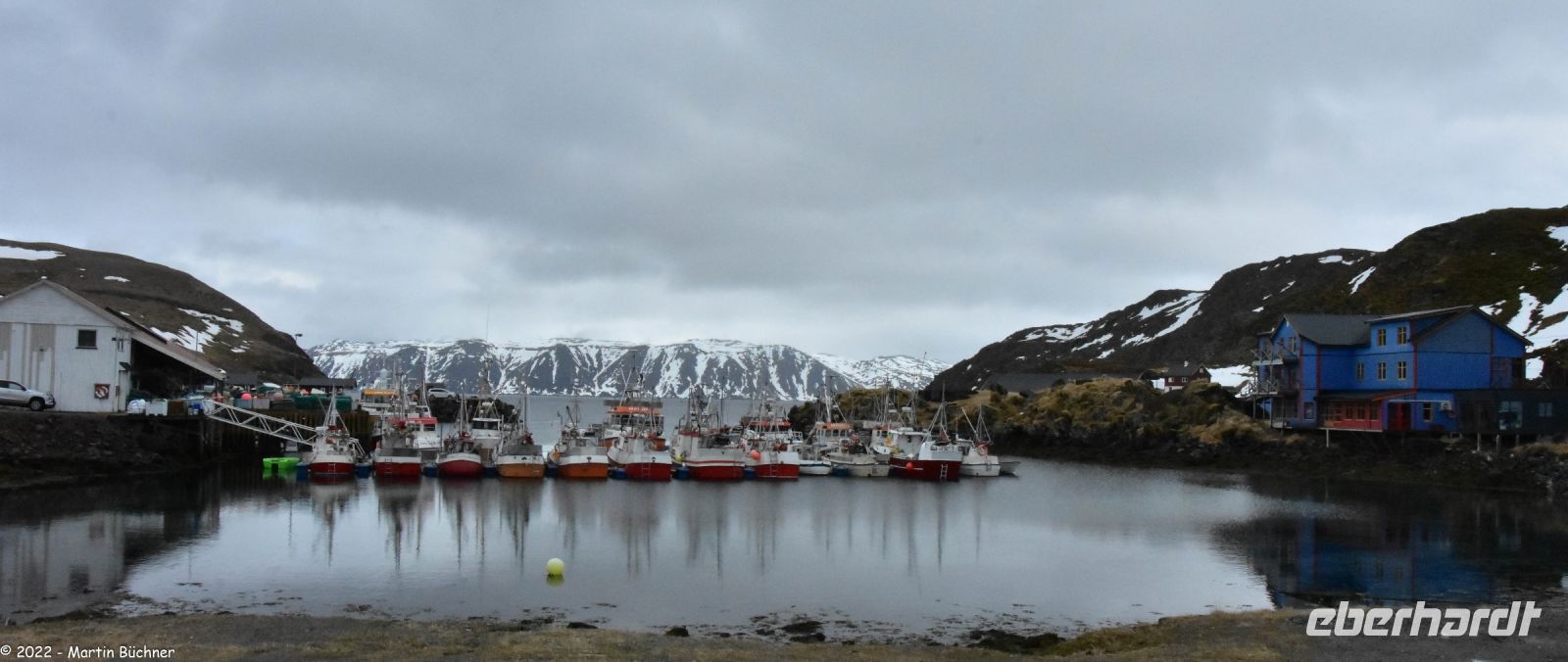 Hurtigruten - MS Polarlys - Insel Margerøya (Nordkap-Insel) - Fischerdorf Kamøyvær