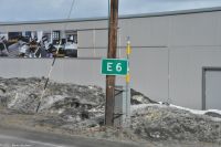 Hurtigruten - MS Polarlys - Kirkenes - Geographischer Wendepunkt der Reise - Startpunkt der Europastraße 6 (E6)