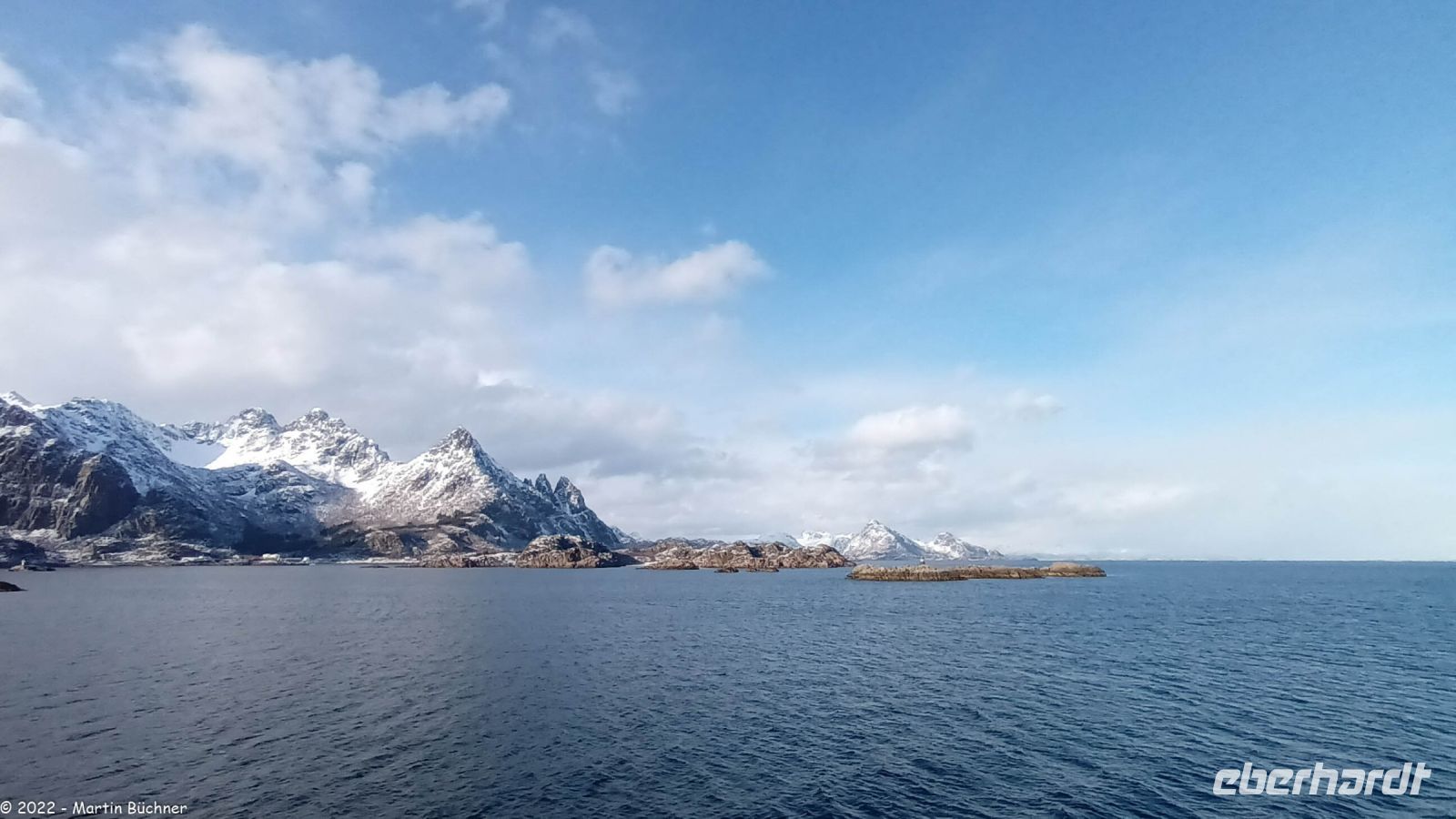 Hurtigruten - MS Polarlys - Vesterålen & Lofoten - Fahrt durch den Raftsund