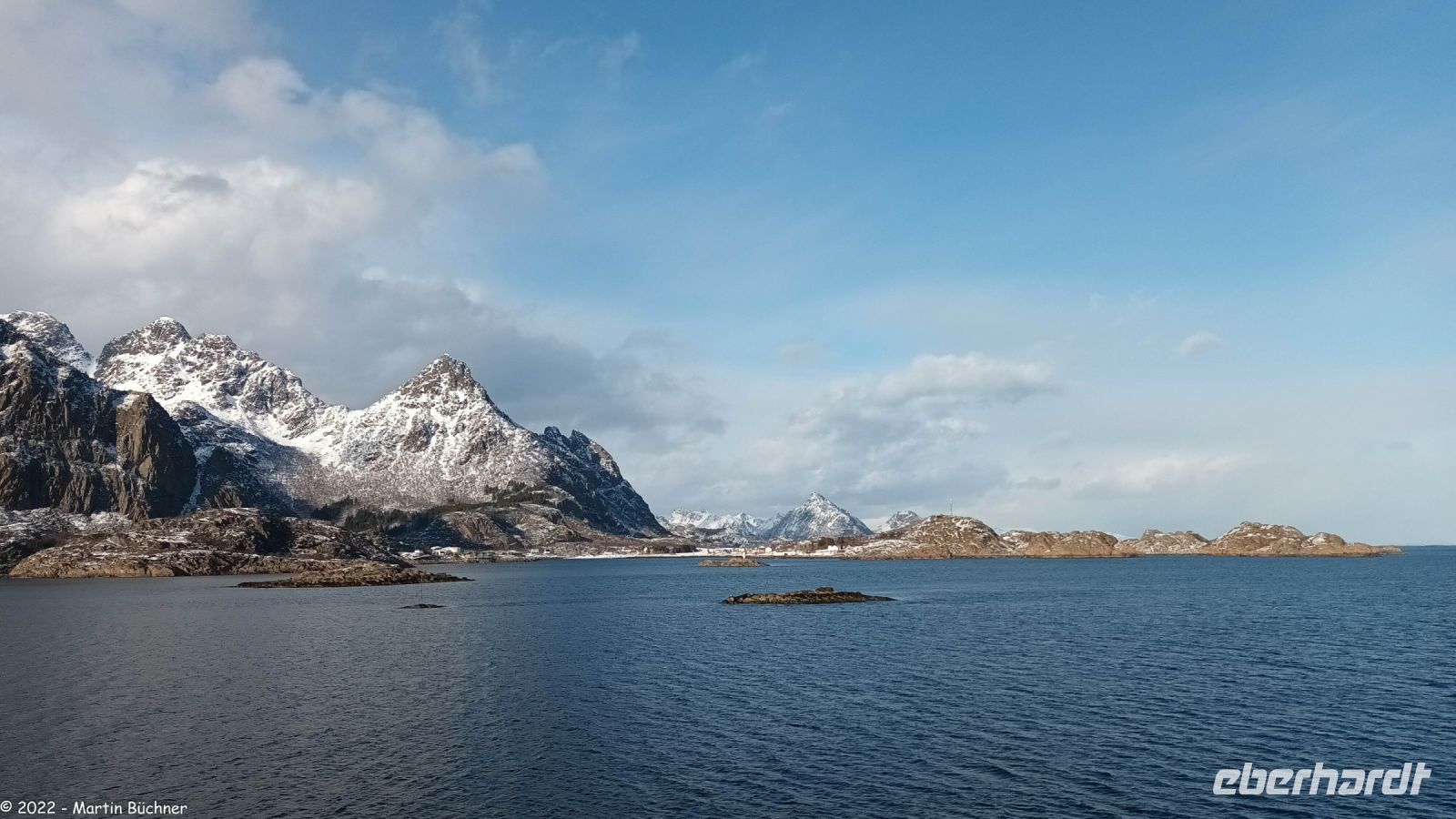 Hurtigruten - MS Polarlys - Vesterålen & Lofoten - Fahrt durch den Raftsund