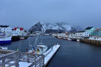 Hurtigruten - MS Polarlys - Lofoten - Spaziergang durch Henningsvær