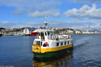 Hurtigruten - MS Polarlys - Kristiansund - Stadtfähre