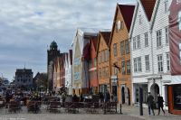 Hurtigruten - MS Polarlys - Bergen - UNESCO Weltkulturerbe Bryggen (Hansekontor)