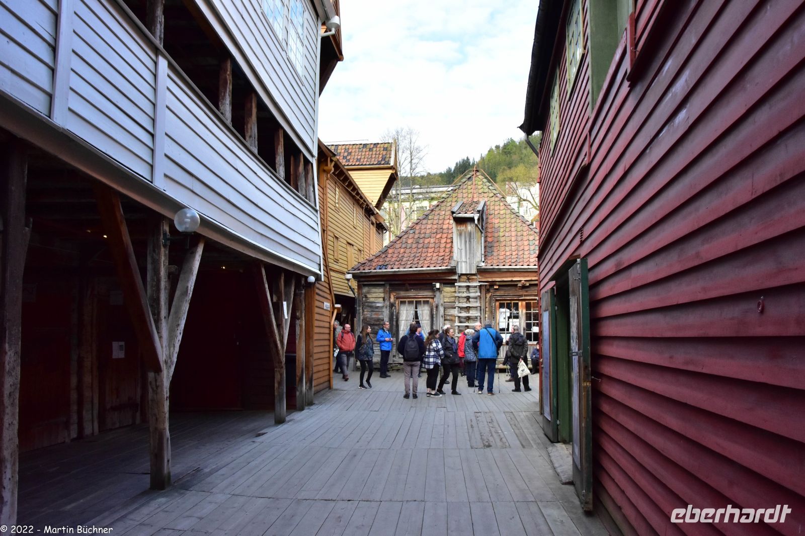 Hurtigruten - MS Polarlys - Bergen - UNESCO Weltkulturerbe Bryggen (Hansekontor)