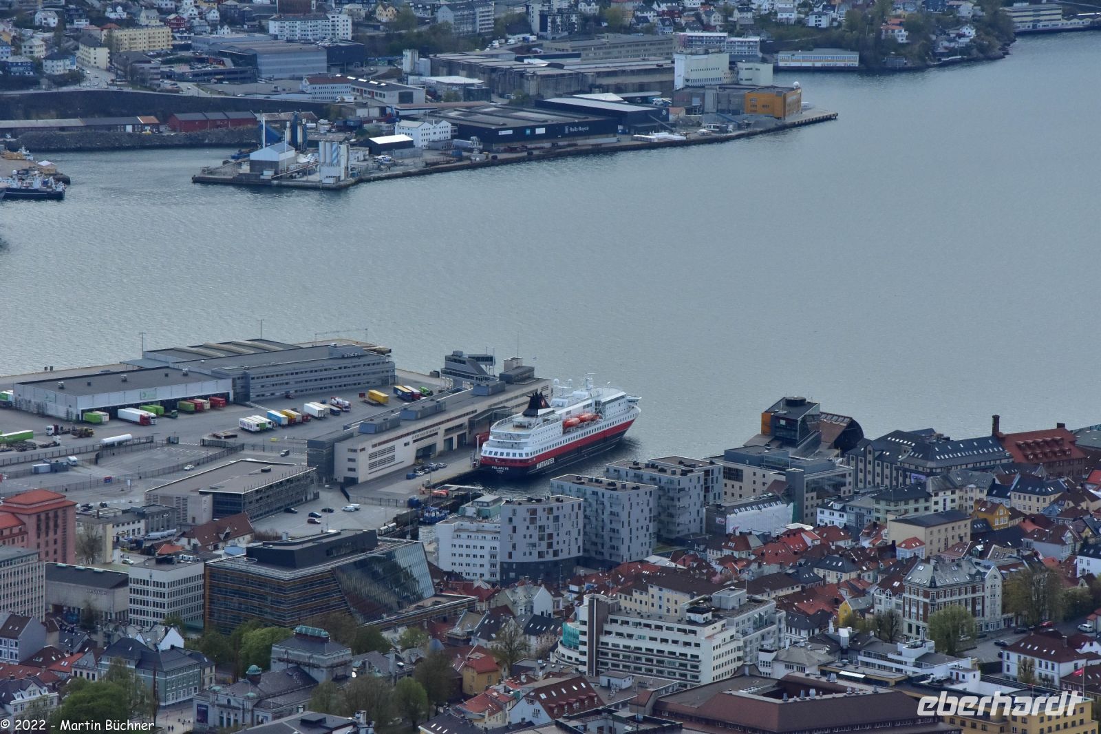 Hurtigruten - MS Polarlys - Bergen - Hausberg Fløien