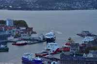 Hurtigruten - MS Polarlys - Bergen - Wandern am Hausberg Fløien