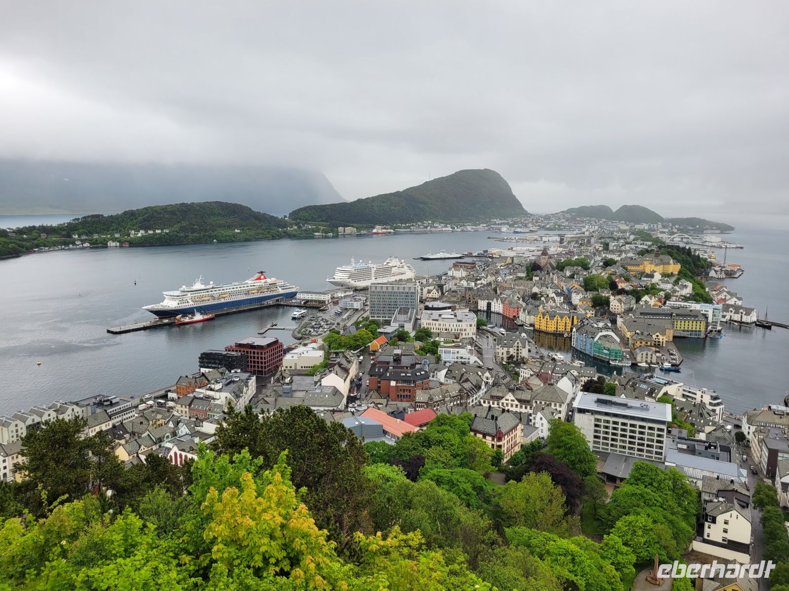 0701 Alesund - Blick vom Aksla