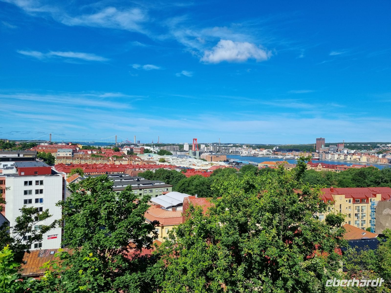 Göteborg - Ausblick von der Masthuggskirche