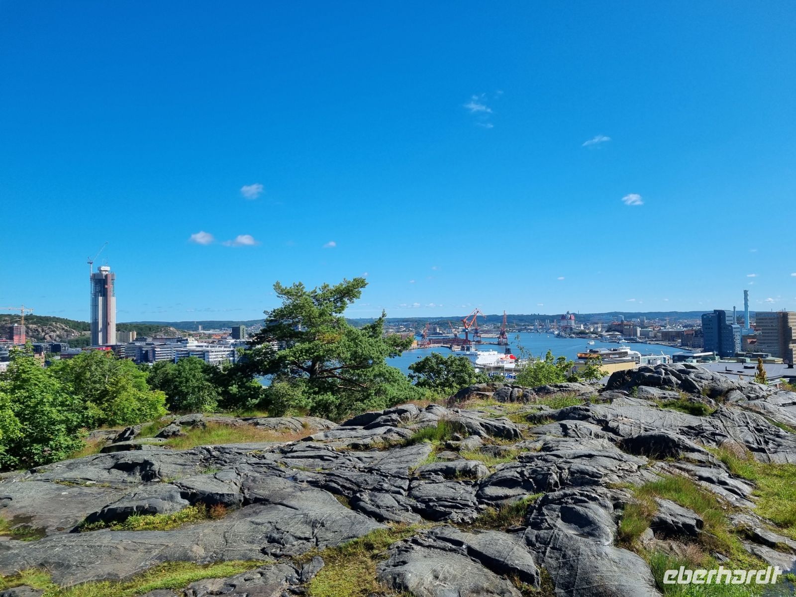 Göteborg - Ausblick von der Masthuggskirche