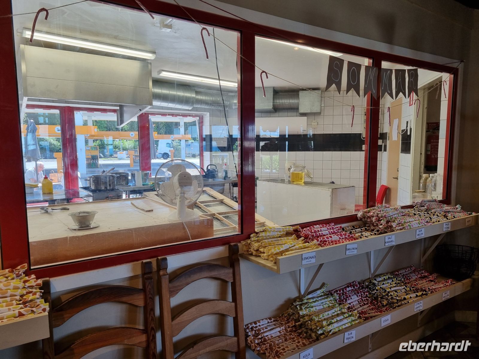 Polkagrisar-Bäckerei bei Gränna