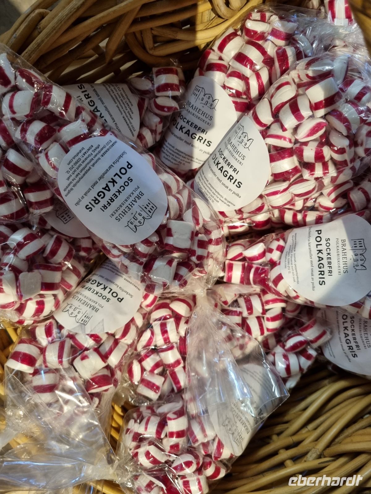 Polkagrisar-Bäckerei bei Gränna