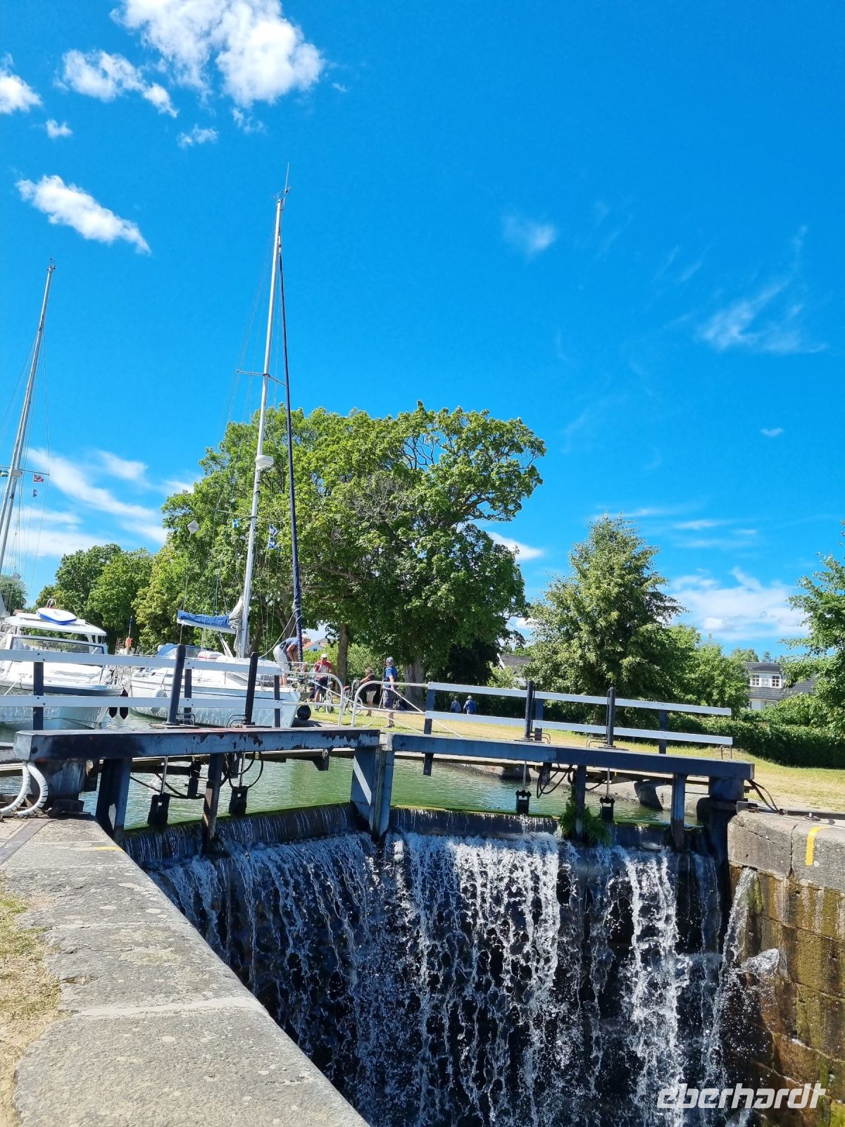 Göta-Kanal - Schleusen von Berg