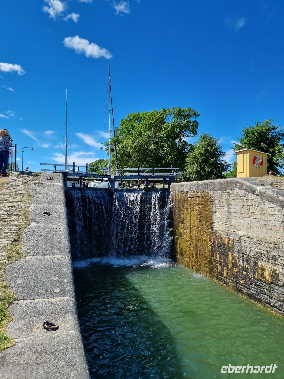 Göta-Kanal - Schleusen von Berg