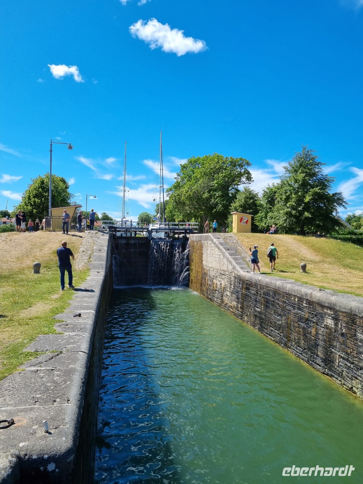 Göta-Kanal - Schleusen von Berg