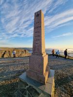 Nordkap - Denkmal für den Besuch von König Oscar II. am Nordkap (2. Juli 1873)