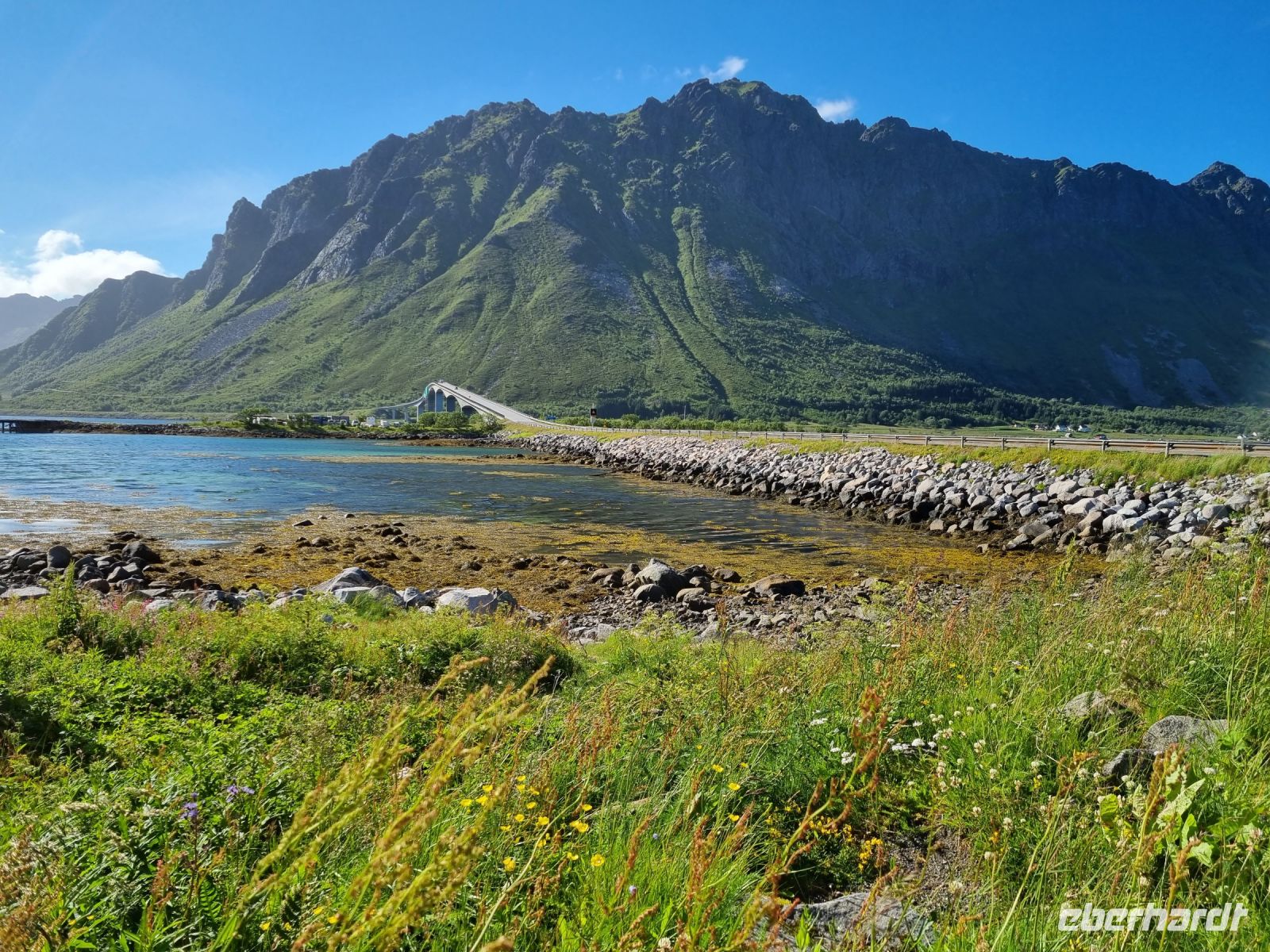 Lofoten - Gimsøystraumen Brücke