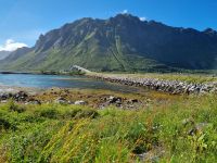 Lofoten - Gimsøystraumen Brücke