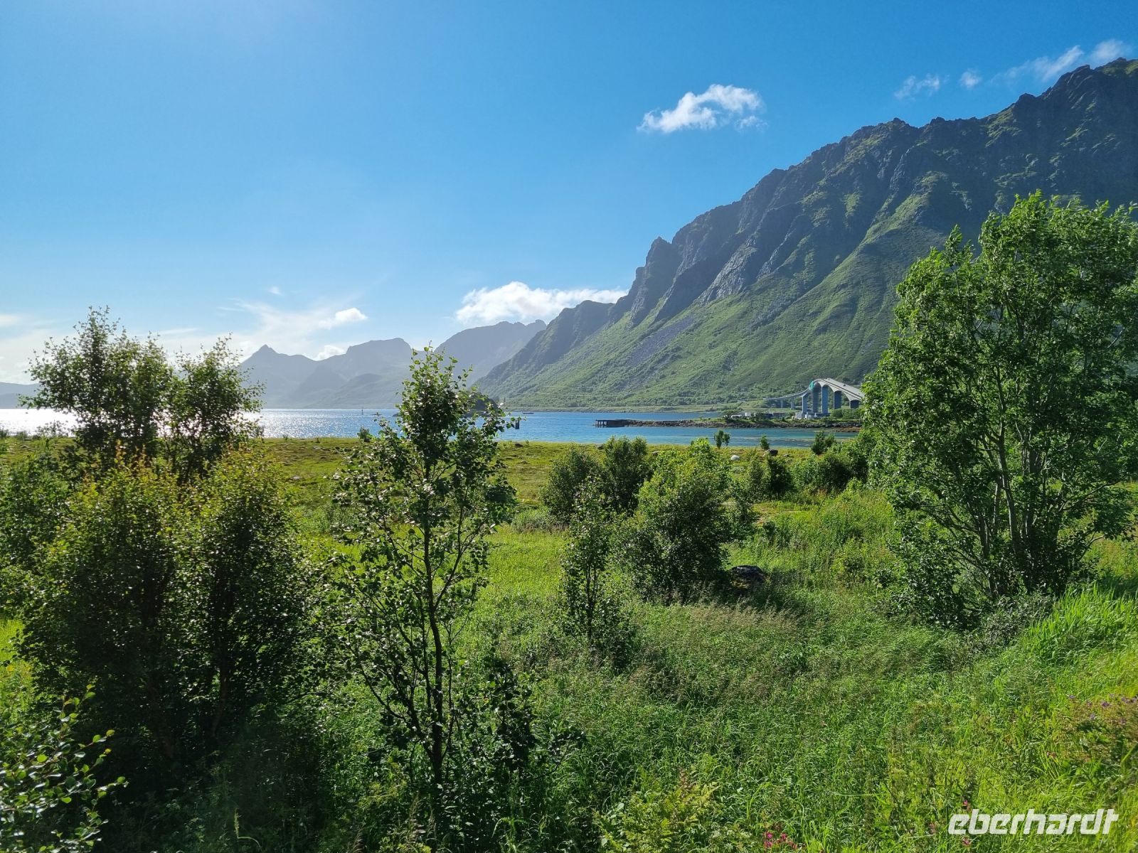 Lofoten - Gimsøystraumen Brücke