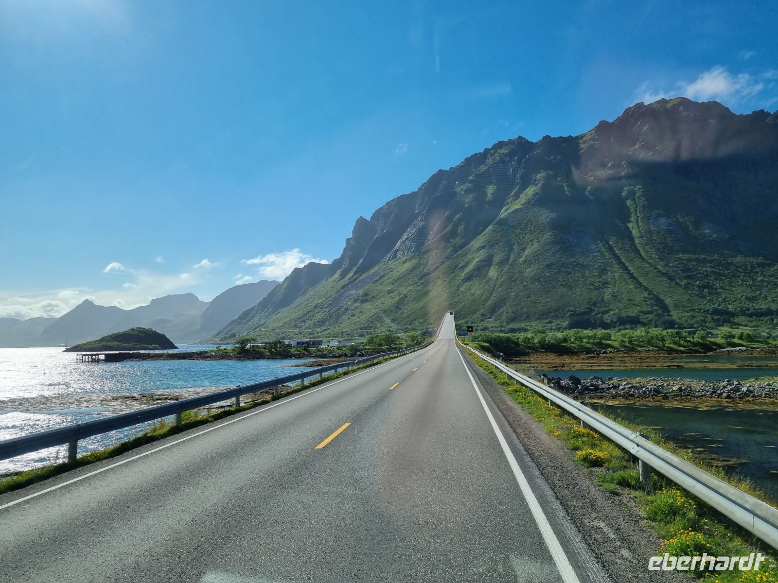 Lofoten - Gimsøystraumen Brücke