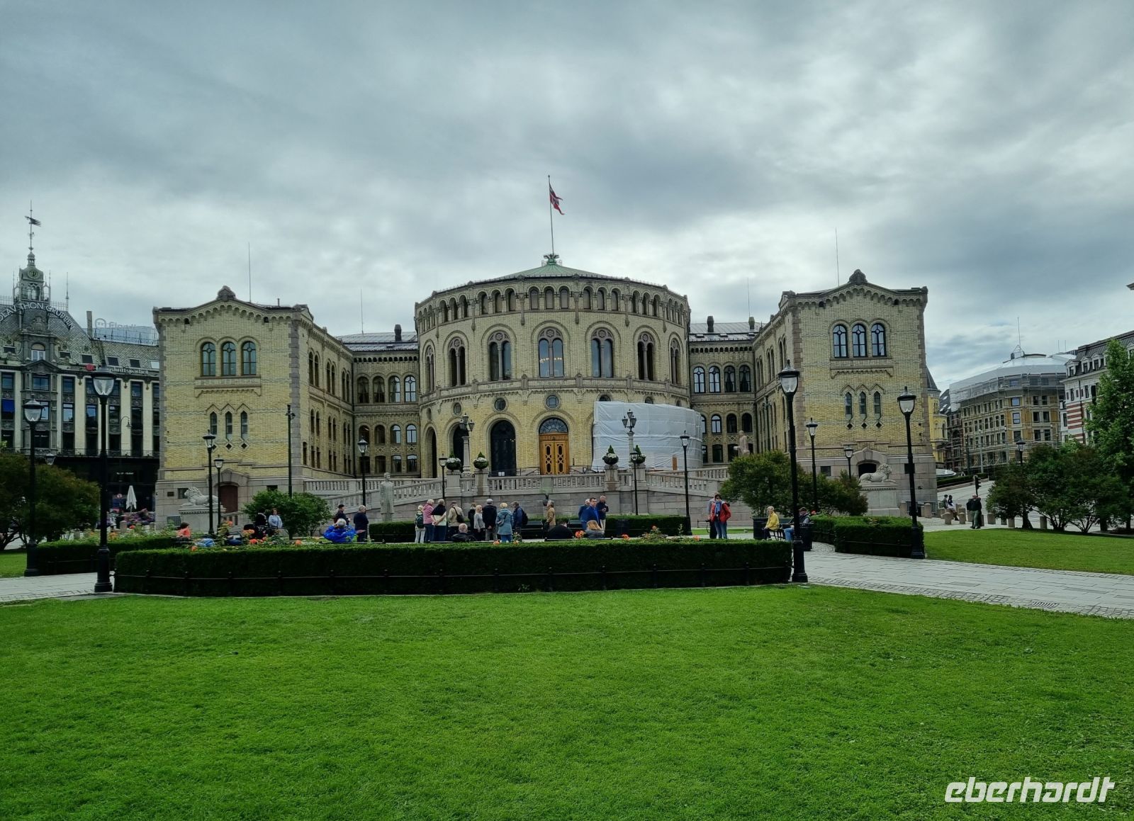 Oslo - Parlamentsgebäude (