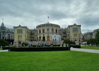 Oslo - Parlamentsgebäude (