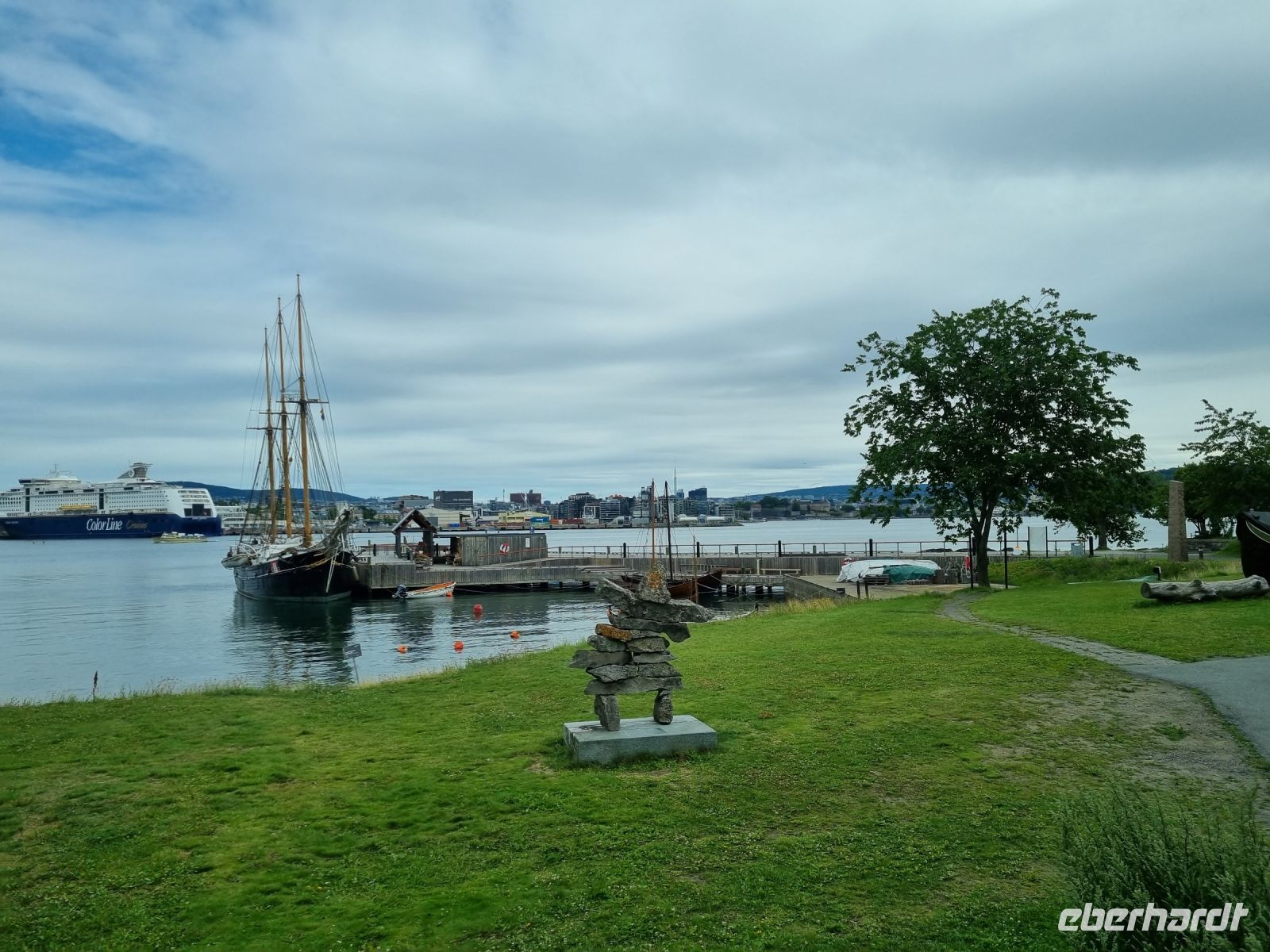 Oslo - Blick auf den Oslofjord