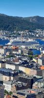 Bergen vom Fløyen 