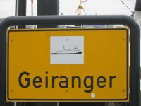 per Autofähre von Hellesylt nach Geiranger