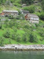 Bauernhof am Geirangerfjord